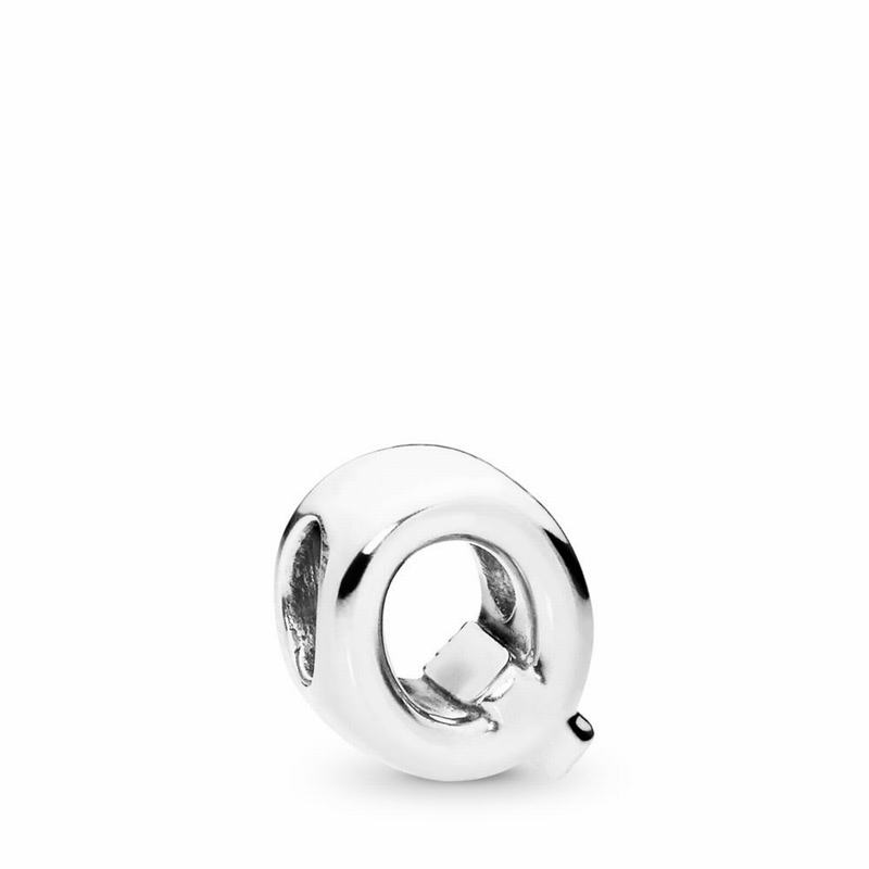 Pandora Letter Q Charm - Sterling Silver - Canada | IF2522PO